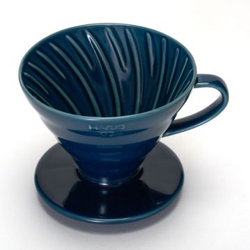 Blue coffee cup
